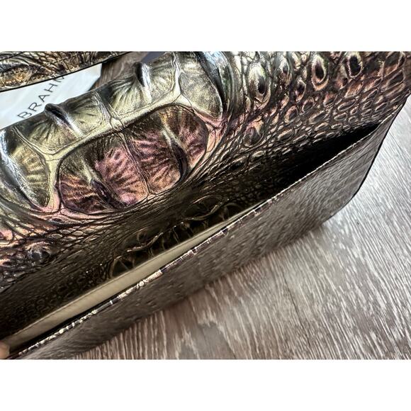 Brahmin Nerida Onyx Melbourne Genuine Leather Shoulder Bag - Picture 7 of 11